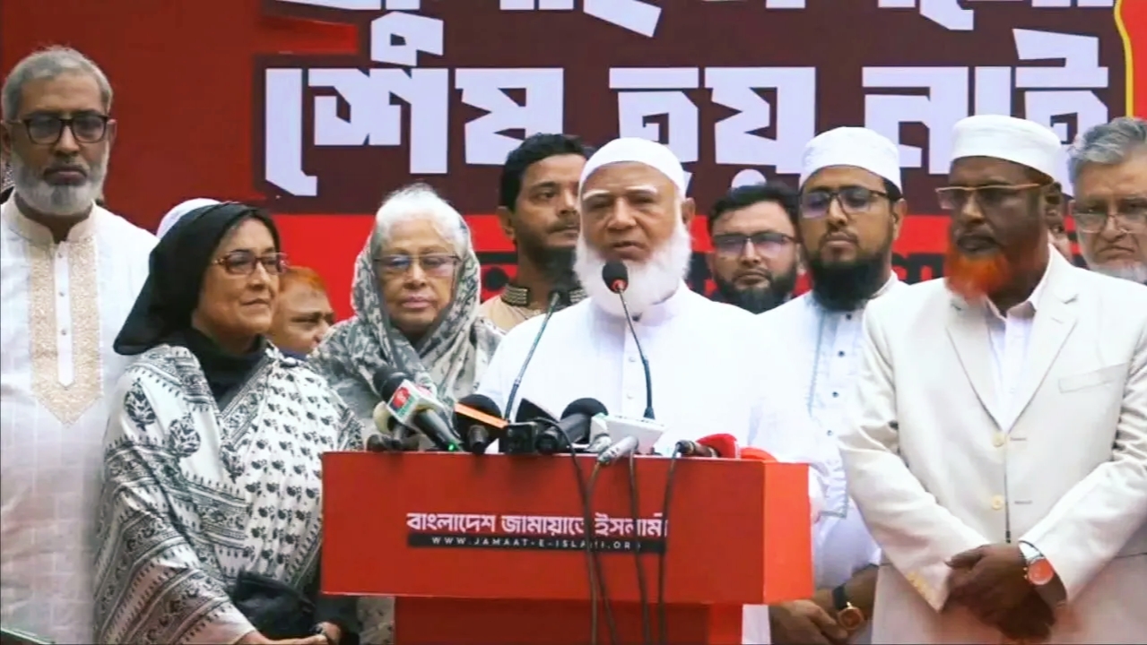 জনআকাঙ্ক্ষাকে উপেক্ষা করে স্থায়ী সমাধান সম্ভব নয়: জামায়াত আমির